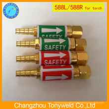 welding torch safety valve Flashback arrestor 588L 588R